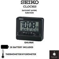 Authentic Seiko QHL086 Digital alarm clock