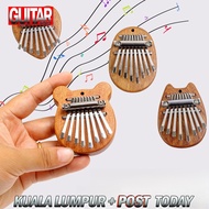 8 Keys Mini Kalimba Transparent Heart  Acrylic Thumb Piano Acoustic Finger Piano Music Instrument