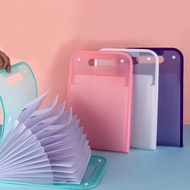 FM Acrylic File Bag File Bag Handle Folder File Clear Holder File Bag Divider Folder Document Bag Fo