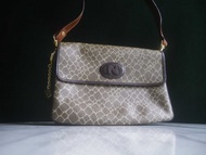 【老時光 OLD-TIME】早期二手老包NINA RICCI老花肩背包