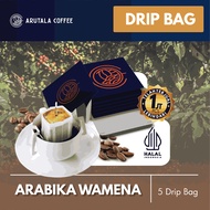 Arutala Drip Bag/Filter Bag Coffee: Arabica Papua Wamena – 5 Drip Bag