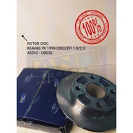 [AND AUTOPARTS] DISC DISC DISC BRAKE/ ROTOR DISC 43512 - 0B030 Kijang 7K 1998-2002 Efi 1.8/ 2.0/