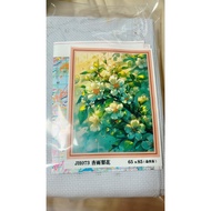 9ct cross-stitch painting with 4 threads