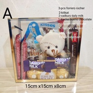 premium chocolate gift box for birthday ferrero rocher,kinder Bueno