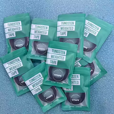 YITAPE Tungsten Tape for Pickleball Paddle Non-Toxic Lead Tape Alternative Weighted Strips for Power