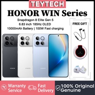 HONOR WIN / HONOR WIN RT | Snapdragon 8 Elite Gen 5 | 6.83 inch 185Hz OLED | 10000 mAh | 100W Fast C