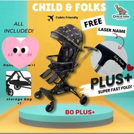 【Magic Plus】Child & Folks Magic Plus 360 Baby Light Weight Cabin Free Travel Lightweight Trolley