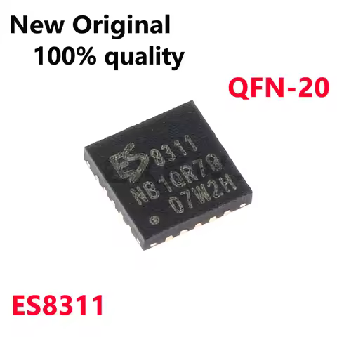10/PCS New Original ES8311 8311 QFN20 Audio decoding chip In Stock