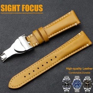 19mm 20mm 22mm Retro Genuine Leather Watch Strap Watch for TUDOR Black Pay 58 Black Bay GMT TUDOR Ranger Pelagos Watch Band