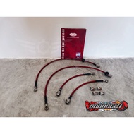 AUDI A3 / AUDI TT MK2 / MK 3 - HEL STEEL BRAIDED HOSE FROM UK
