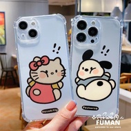 For Xiaomi Mi 9T Pro 9 Pro 9 SE 8 SE 8 Lite Poco X6 X5 Pro M6 Pro M5S M3 M4 Pro X3 GT M4 M5 F5 Pro F4 F3 F2 Pro X2 C65 C55 C40 Phone Case Pochacco KT Cat Transparent Soft TPU Cover