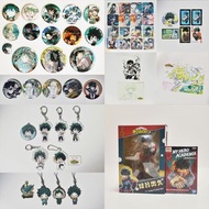 我的英雄學院 綠谷出久 襟章 立牌 匙扣 掛飾 杯墊 明信片 Postcard 卡 啤牌 豆豆眼 橡膠 Animate Cafe 壽屋 Kotobukiya ARTFX J 1/8 限定色 電鍍色 B