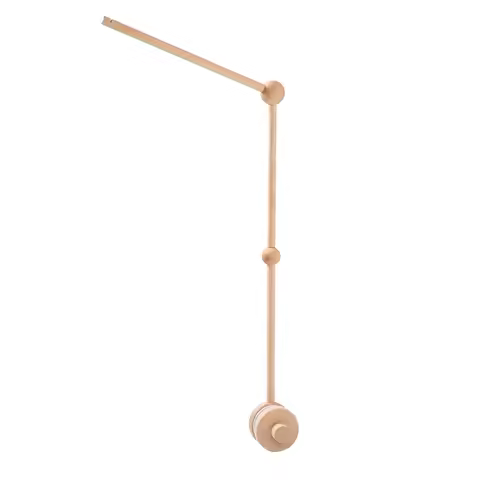 AC88-Crib Mobile ARM Rotating Wooden Mobile Arm For Crib Baby Mobile Hanger Nursery Mobile Stand For