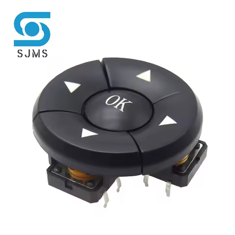 1 set A14 cap 5 way direction Combination switch B3F-4055 with Arrow OK button SMD 12*12*7.3mm Micro