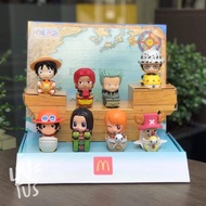 ONE PIECE TOY COLLECTION McDonald LIMITED SATU SET