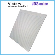 ⚽︎♀ ✙✷  [2 PADS] Victory Intermediate Pad Paper 80 leaves