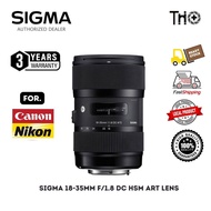 Sigma 18-35mm F/1.8 DC HSM ART LENS FOR NIKON CANON