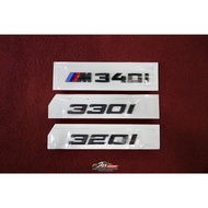 BMW 3 Series G20 / G20 LCI Rear Emblem M340i 330i 320i Logo Badge Matte Black Carbon