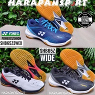 SEPATU BADMINTON YONEX POWER CUSHION SHB65Z3WEX SHB 65 WIDE ORIGINAL