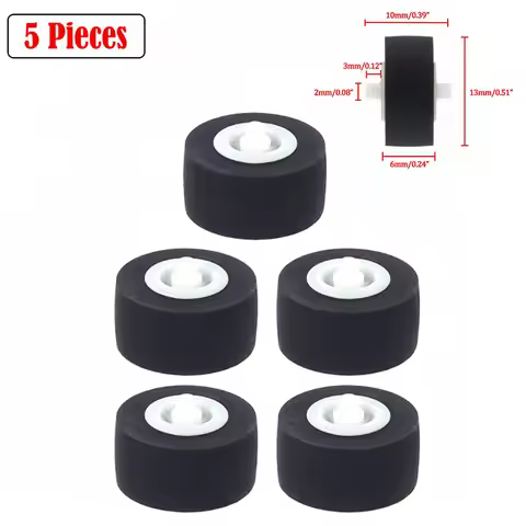 5Pcs Audio Pressure Recorder Cassette Deck Pinch Roller for Sony RS-CH770 RS-BX501 Music Recording E