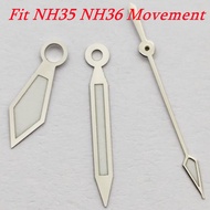 RICHUS NH35 Watch Hands Silver Green Hands Watch Hands Fit NH35 NH36 ETA2824 2836 Miyota8215 Mingzhu