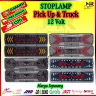 MATA ST 12-Eye Stop Lamp Led Variation Rear Light for Pick Up Truck L300 New Carry Futura 30Cm 32 cm