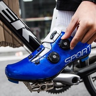 Men Lock Road Bike Shoes Cycling Training Shoes Breathable Professional Bicycle Riding Outboor Sports Racing Shoe Plus Size39-47