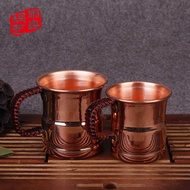 Pure Copper Cup Handmade Copper Water Cup Thickened Copper Brass Cup Beer Copper Cup Unique Copper C