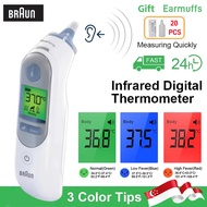 Braun Thermoscan 7 IRT6525 Thermometer Baby Thermometer Digital Ear Thermometer for Kids, Babies, To
