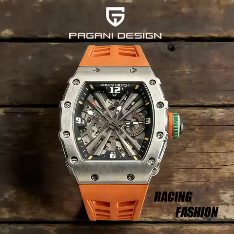 PAGANI DESIGN 2026 New Men's Fashion Quartz Watch Japanese VH65 Movement 42MM Case Sapphire Crystal 