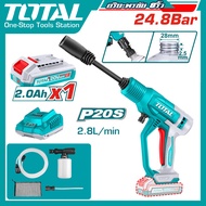 Total เครื่องฉีดน้ำแรงดันสูง ไร้สาย แบตเตอรี่ 20V TPWLI2036 / TPWLI20362 ( Lithium-Ion Pressure Wash