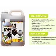EM4 1 Liter 5Liter Effective Microorganism Pertanian Penternakan Perikanan Pembersihan rumah