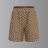 Gucci Full Print Double G Printed logo Shorts Five-point Pants Men Women Couples G Home Summer Pants