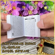Gantungan Kunci / Tas / Motor / Mobil Alquran Mini / Al Quran Keychain