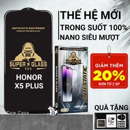 Honor X5 Plus, X5 full screen tempered glass | Cowcase screen protector