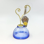 原創手作設計 / 使用 Padico 星の雫 uv膠 電腦繡文字拉鍊墜飾