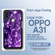 Oppo A31 Bubble Casing Telefon, Terbaru, Keras, Lembut, Berkilat, Puteri