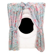 Cover / Sarung Mesin Cuci Front Loading Katun Renda Premium