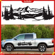 turbobo 2Pcs Large Car Funny Sticker Easy to Apply