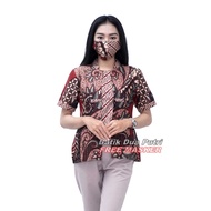 Malaysia Stock Modern Trendy Women's Batik Blouse By Two Princess Collection