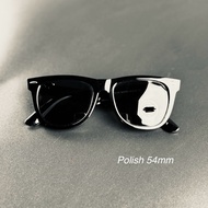 Cermin Mata Hitam Lens Kaca & Anti Silau
