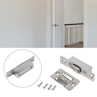 【Weloves】 Stainless Steel Door Latches Cupboard Cabinet Roller Latch Lock Wooden Door Stop