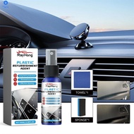 Car Care Products Car Headlight Restoration Kit 100ml Plastic Renovating Agent Yellowing Polish Boxed Lampshade Scratch Repair Fluid Renovation Of Plastic Parts 【bluey】