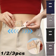 1/2/3pcs Women Men Waistband Extension Buckle - Waist Extender Button Belts