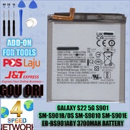 CompatibleFor SM S22 5G S901 SM-S901B/DS SM S9010 S901E EB-BS901ABY 3700mAh Battery S225G Bateri Batteri s