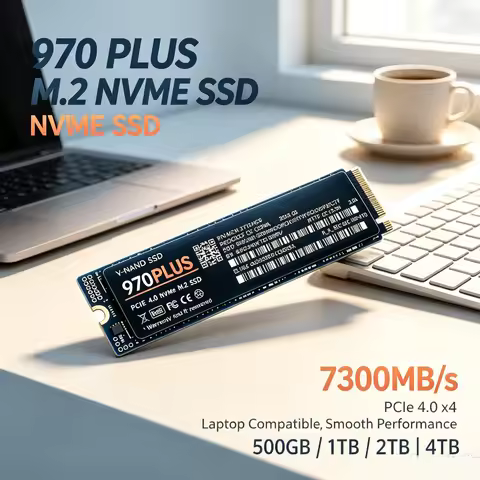 7300MB/s 970 PLUS 500GB 1TB 2TB 4TB – M.2 NVMe SSD PCIe 4.0x4 Drive That Loads Games in Seconds for