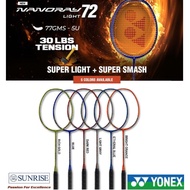 Yonex Nanoray 72 Light Badminton Racket [STRUNG]