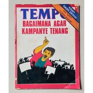 Tempo Magazine 27 March 1982: Tempo News that make the first bundle of times
