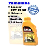 Yamaha Yamalube SCOOTER (AT) 10W40 / Semi Synthetic / Engine Oil Motorcycle Oil (0.8L) / Minyak Hitam Motor