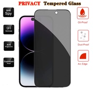 Privacy Tempered Glass For VIVO y11 y17 y20 y20i y15 y02 y02a y02s y15a y15s y17s Anti peeping Glass